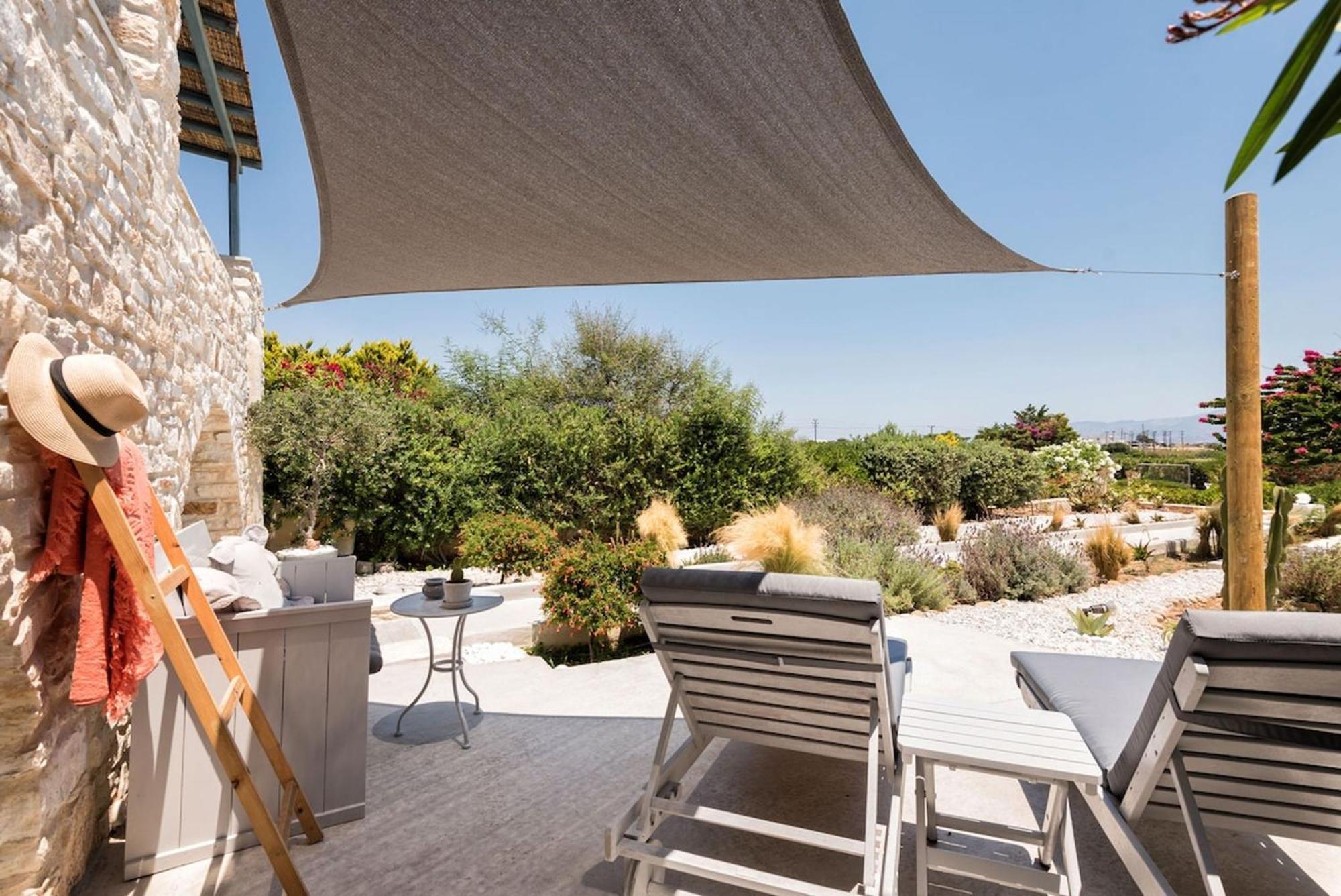 Island Magic - Seaview Villa With Jacuzzi Pool Ambelas Exteriör bild