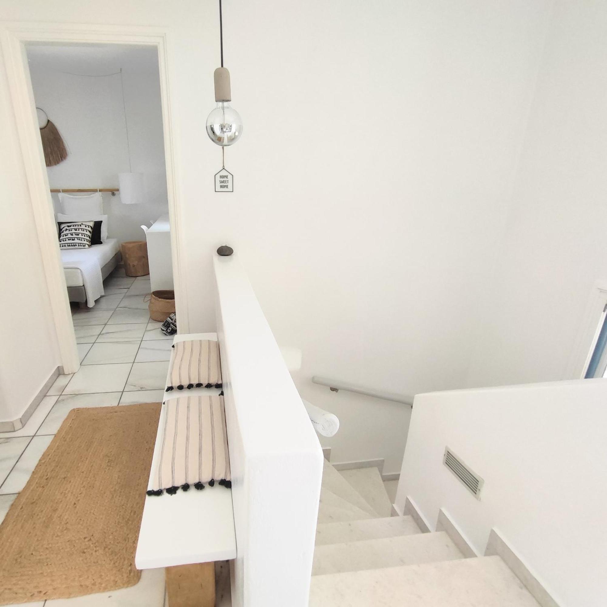 Island Magic - Seaview Villa With Jacuzzi Pool Ambelas Exteriör bild